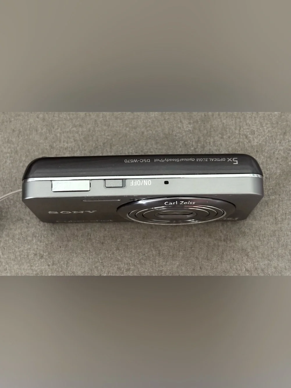Sony Cyber-shot DSC-W570 Compact Camera 16.1MP 5x Optical Zoom Silver